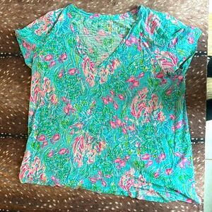 Lilly Pulitzer Etta v neck